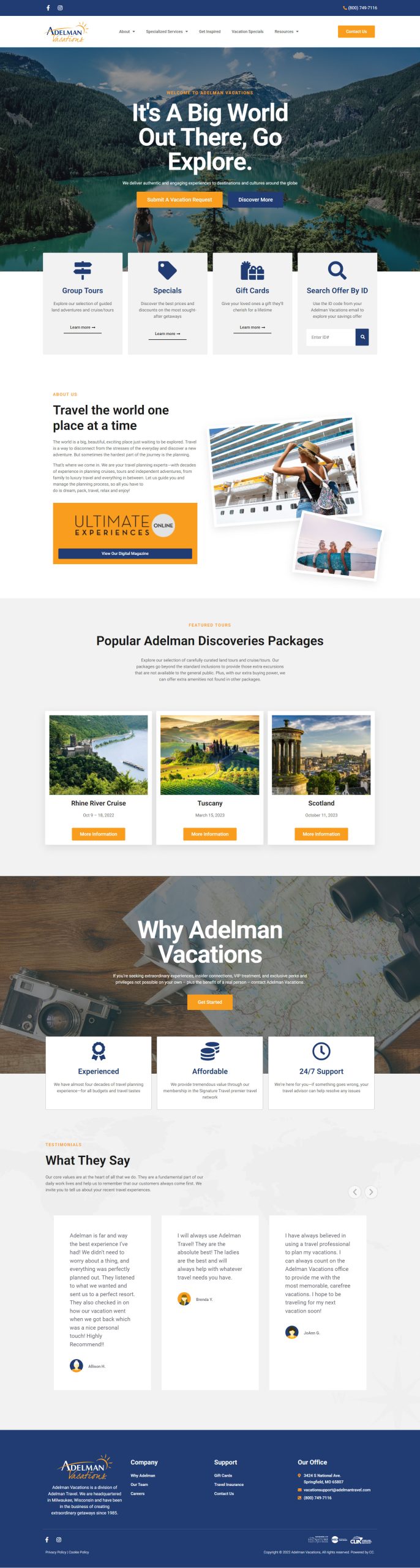 Adelman Vacations